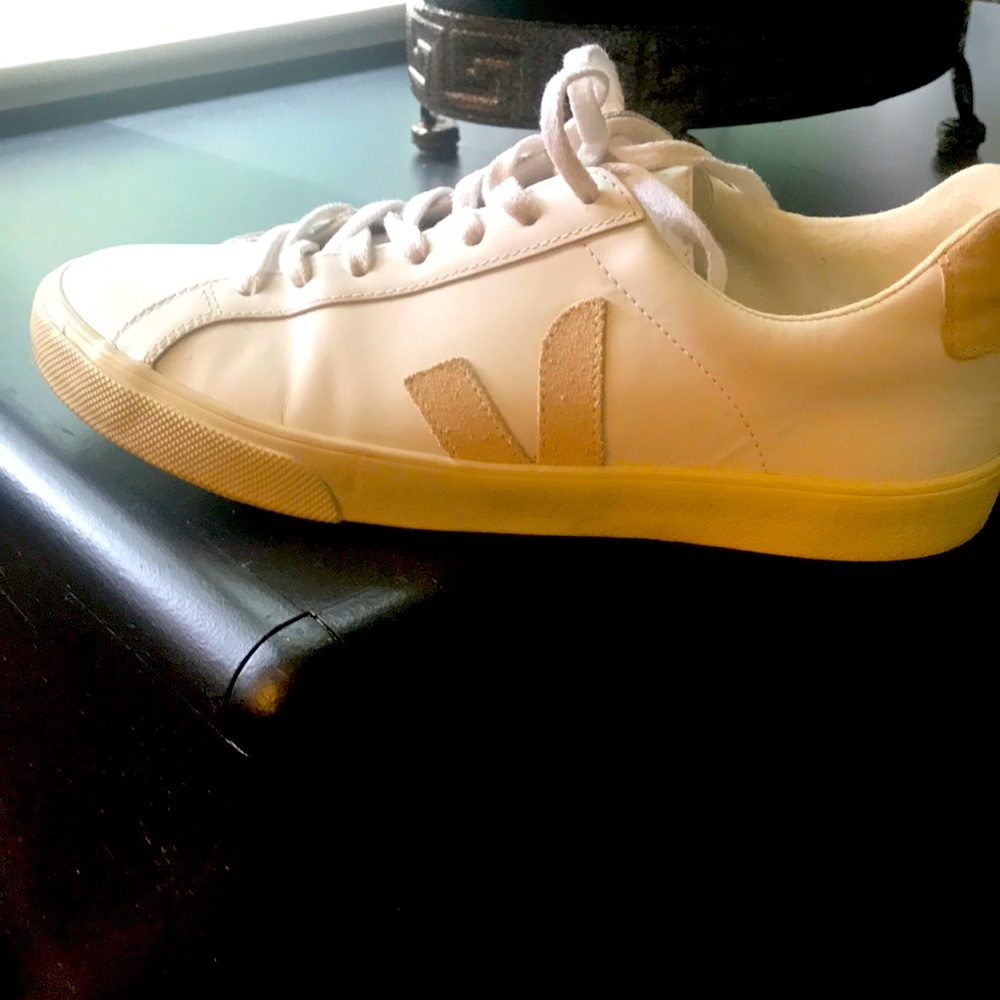 New Veja white sneakers